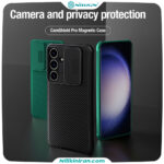 محافظ دوربین قاب نیلکین سامسونگ +S24 مدل CamShield Pro Magnetic Case