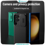 محافظت از دوربین قاب نیلکین سامسونگ S24 Ultra مدل CamShield Pro