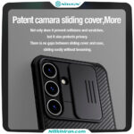 محافظ کشویی قاب نیلکین سامسونگ + S24 مدل CamShield Pro Case