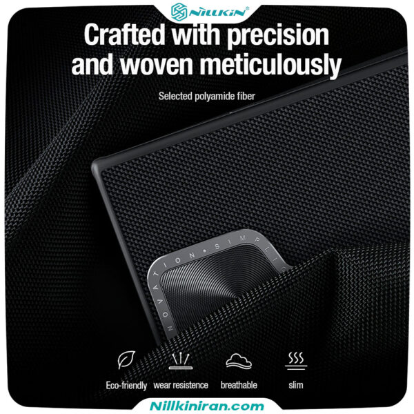 کیفیت ساخت بالای قاب نیلکین سامسونگ S24 Ultra مدل Textured Prop Magnetic