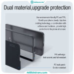 محافظت دوگانه قاب نیلکین Super Frosted Shield Pro Magnetic Case سامسونگ S24