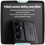 محافظ دوربین قاب نیلکین سامسونگ S24 مدل CamShield Pro Magnetic