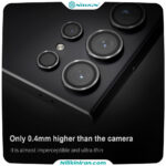 ضخامت محافظ لنز سامسونگ S24 Ultra مدل CLRFilm Camera Tempered