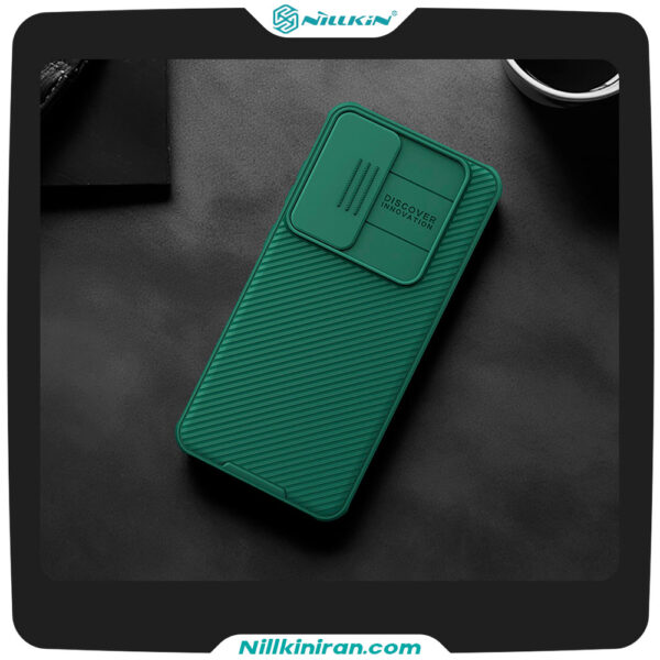رنگ سبز قاب نیلکین سامسونگ + S24 مدل CamShield Pro Case