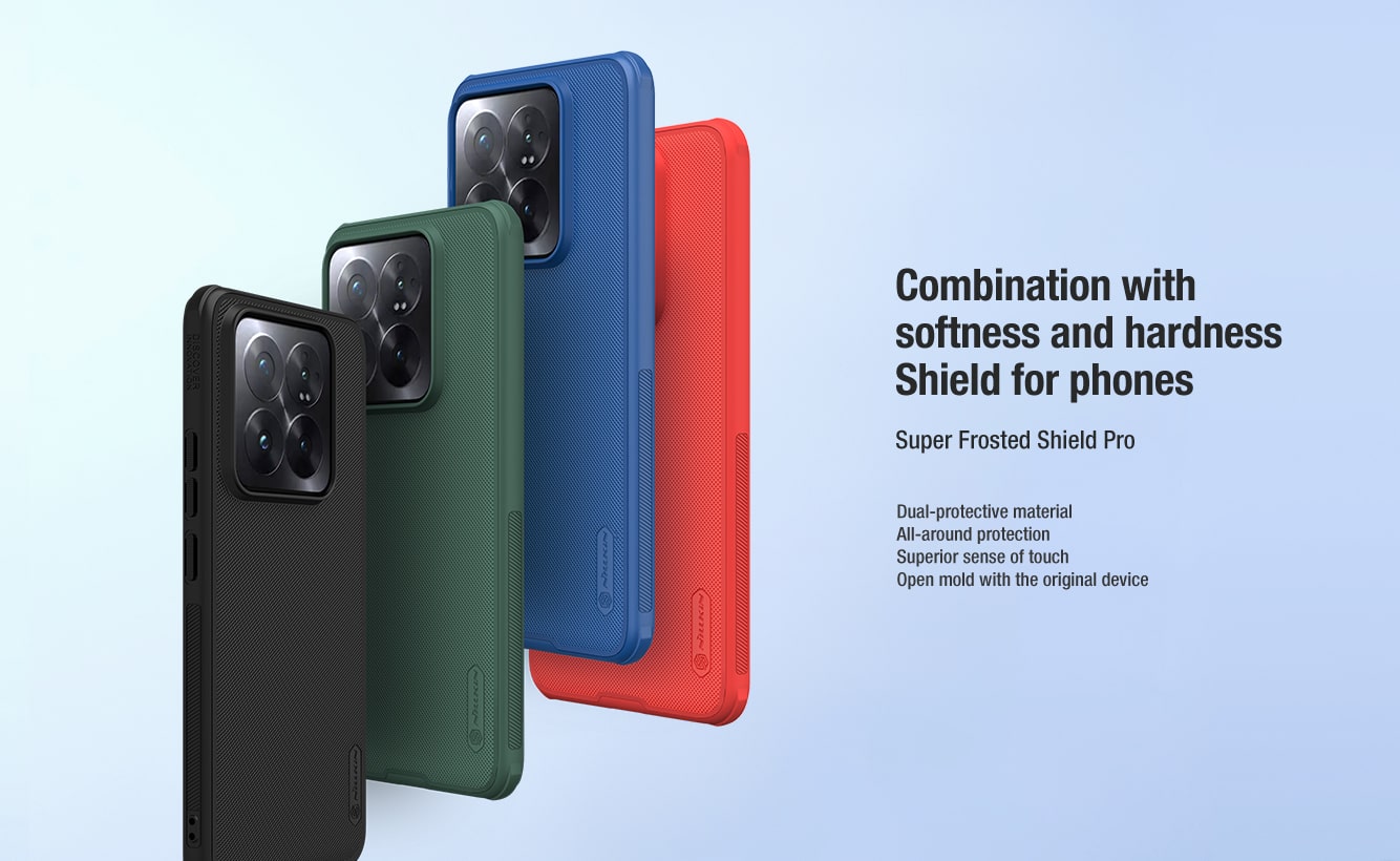 قاب نیلکین شیائومی Mi14 Pro مدل super Frosted Shield Pro