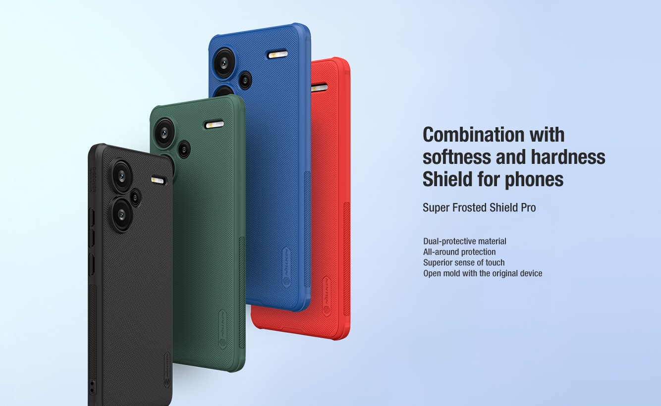 قاب نیلکین شیائومی Redmi Note 13 Pro Plus 5G مدل super Frosted Shield Pro