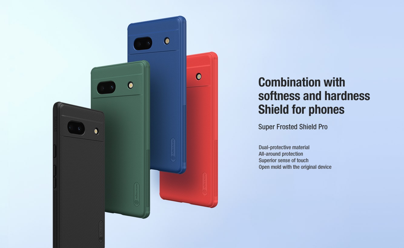 قاب نیلکین Google Pixel 7A مدل super Frosted Shield Pro