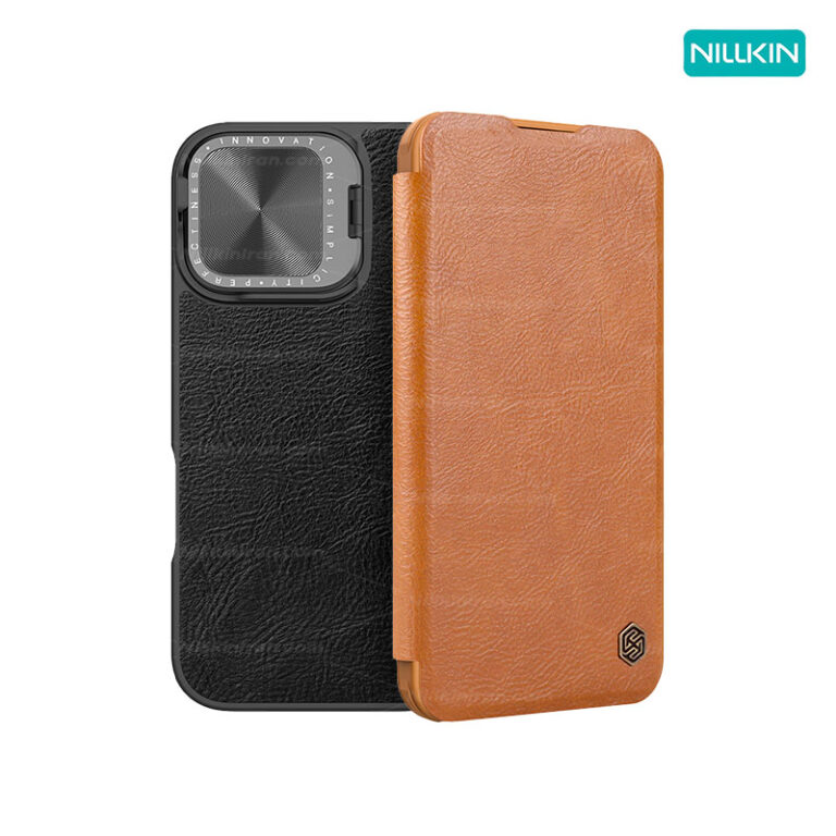 قاب نیلکین آیفون iPhone 16 مدل Qin Prop leather