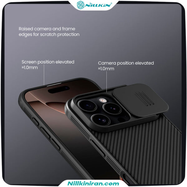 قاب نیلکین iPhone 16 Pro مدل CamShield Pro