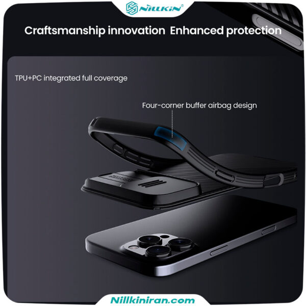 قاب نیلکین iPhone 16 Pro مدل CamShield Pro Magnetic