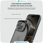 قاب نیلکین آیفون iPhone 16 Pro مدل Camshield Prop Clear version