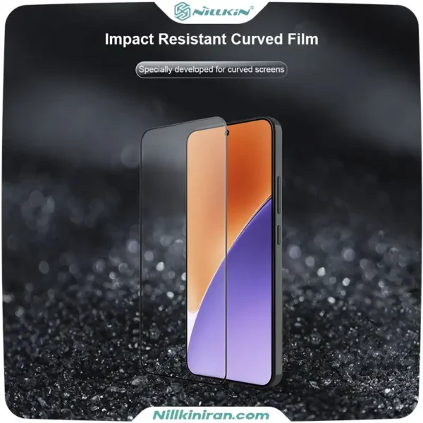 نانو برچسب نیلکین Xiaomi 15 Pro مدل Impact Resistant Curved Film