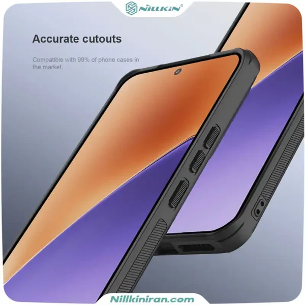 نانو برچسب نیلکین Xiaomi 15 Pro مدل Impact Resistant Curved Film