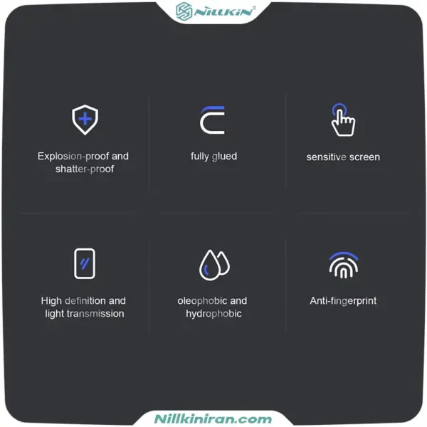 نانو برچسب نیلکین Xiaomi 15 Pro مدل Impact Resistant Curved Film