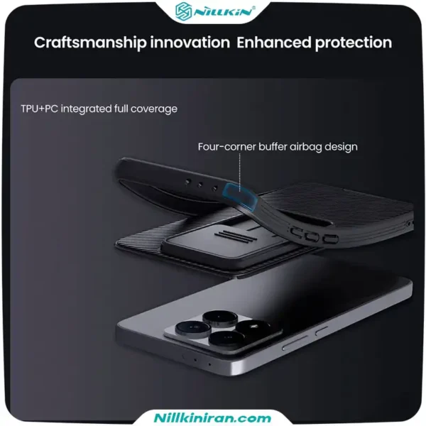 قاب نیلکین Xiaomi 14T مدل CamShield Pro