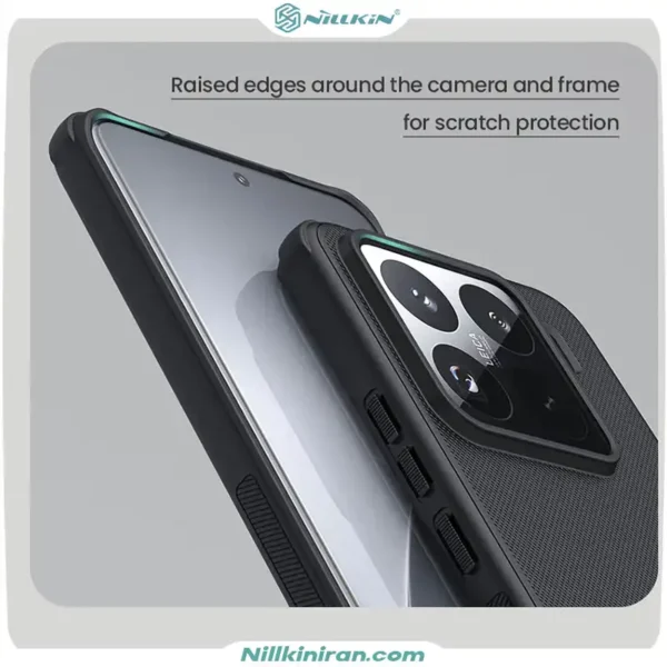 قاب نیلکین Xiaomi 15 Pro مدل Super Frosted Shield Pro Magnetic