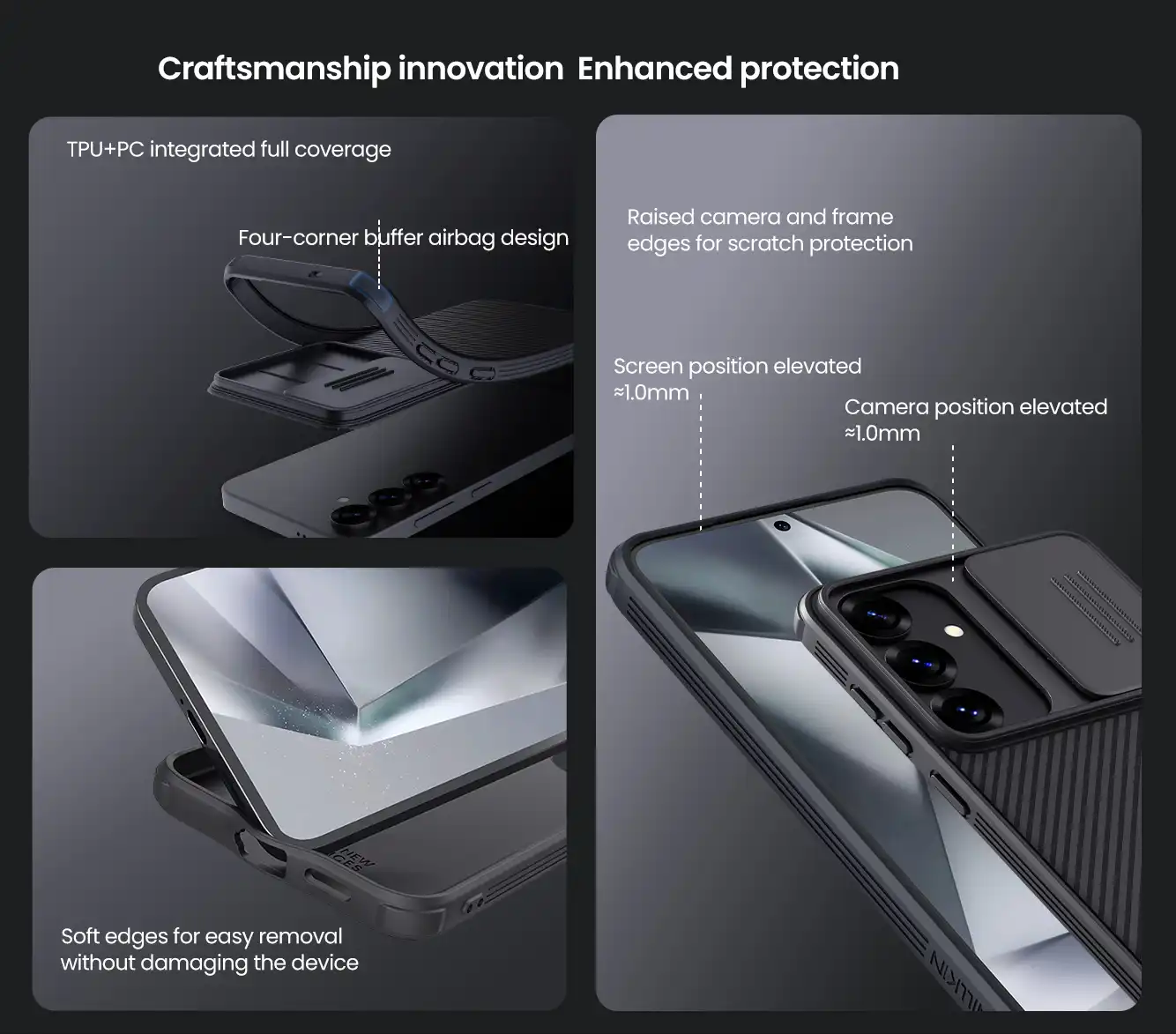 قاب نیلکین Samsung Galaxy S25 Plus مدل CamShield Pro Magnetic