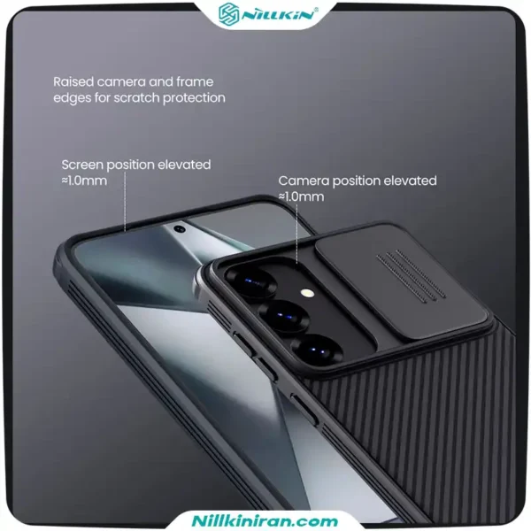 قاب نیلکین سامسونگ Samsung Galaxy S25 Plus مدل CamShield Pro