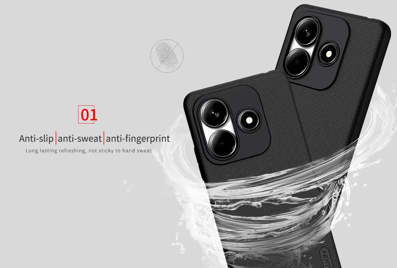 قاب نیلکین شیائومی Xiaomi Redmi Note 14 مدل Super Frosted Shield