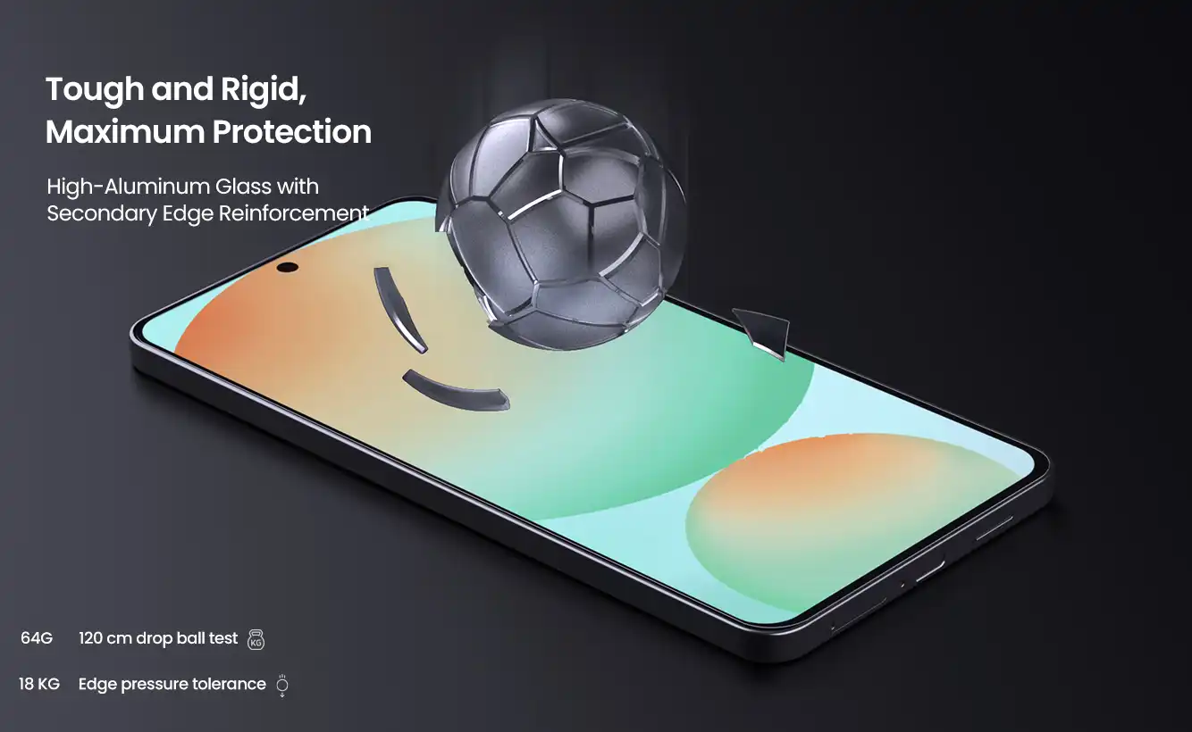 گلس نیلکین سامسونگ Samsung Galaxy S25 Edge مدل H+ Pro tempered glass