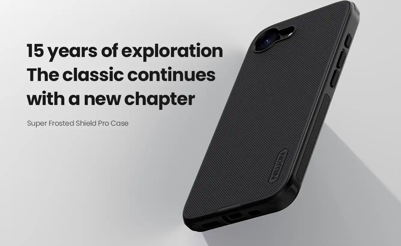قاب نیلکین آیفون iPhone 16e مدل Super Frosted Shield Pro