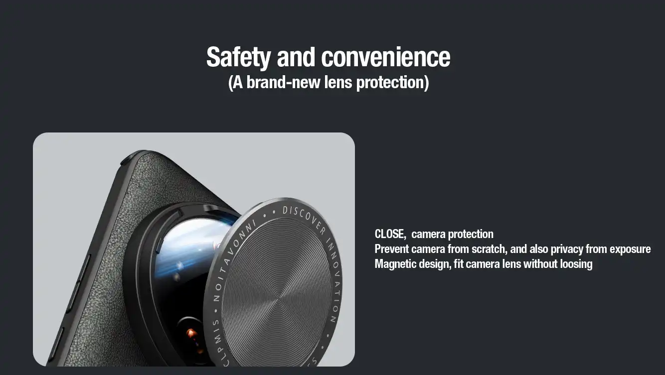قاب نیلکین شیائومی Xiaomi 14 Ultra مدل Camshield Prop Leather