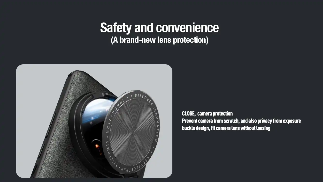 قاب نیلکین شیائومی  Xiaomi 14 Ultra مدل CamShield Prop Magnetic