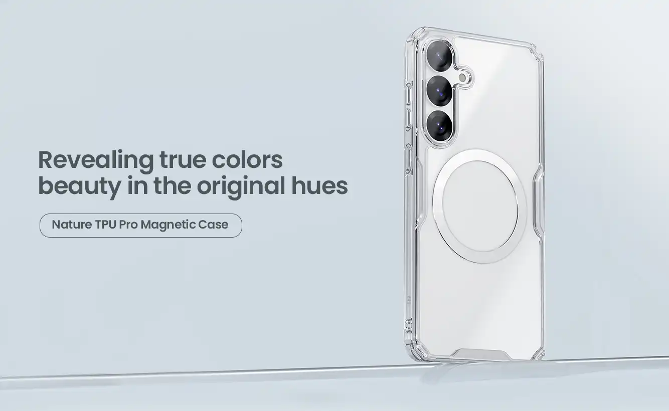 قاب نیلکین سامسونگ Samsung Galaxy S25 مدل Nature TPU Pro Magnetic