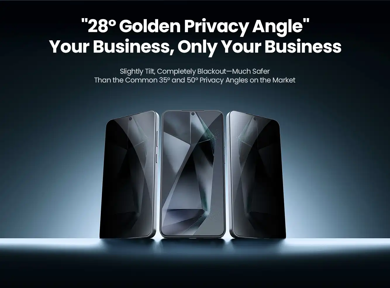 گلس حریم شخصی نیلکین سامسونگ Galaxy S25 مدل Guardian privacy