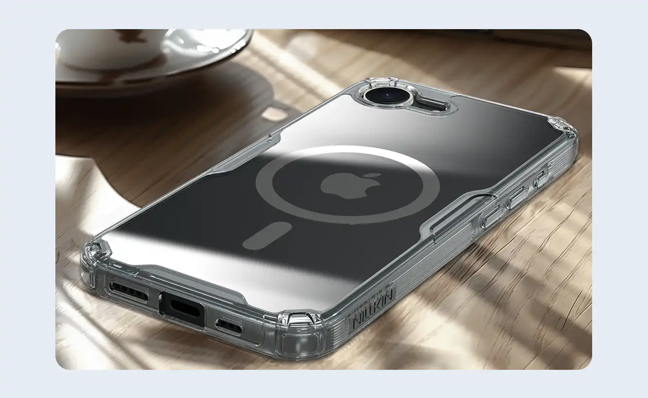قاب نیلکین آیفون iPhone 16e مدل Nature TPU Pro Magnetic