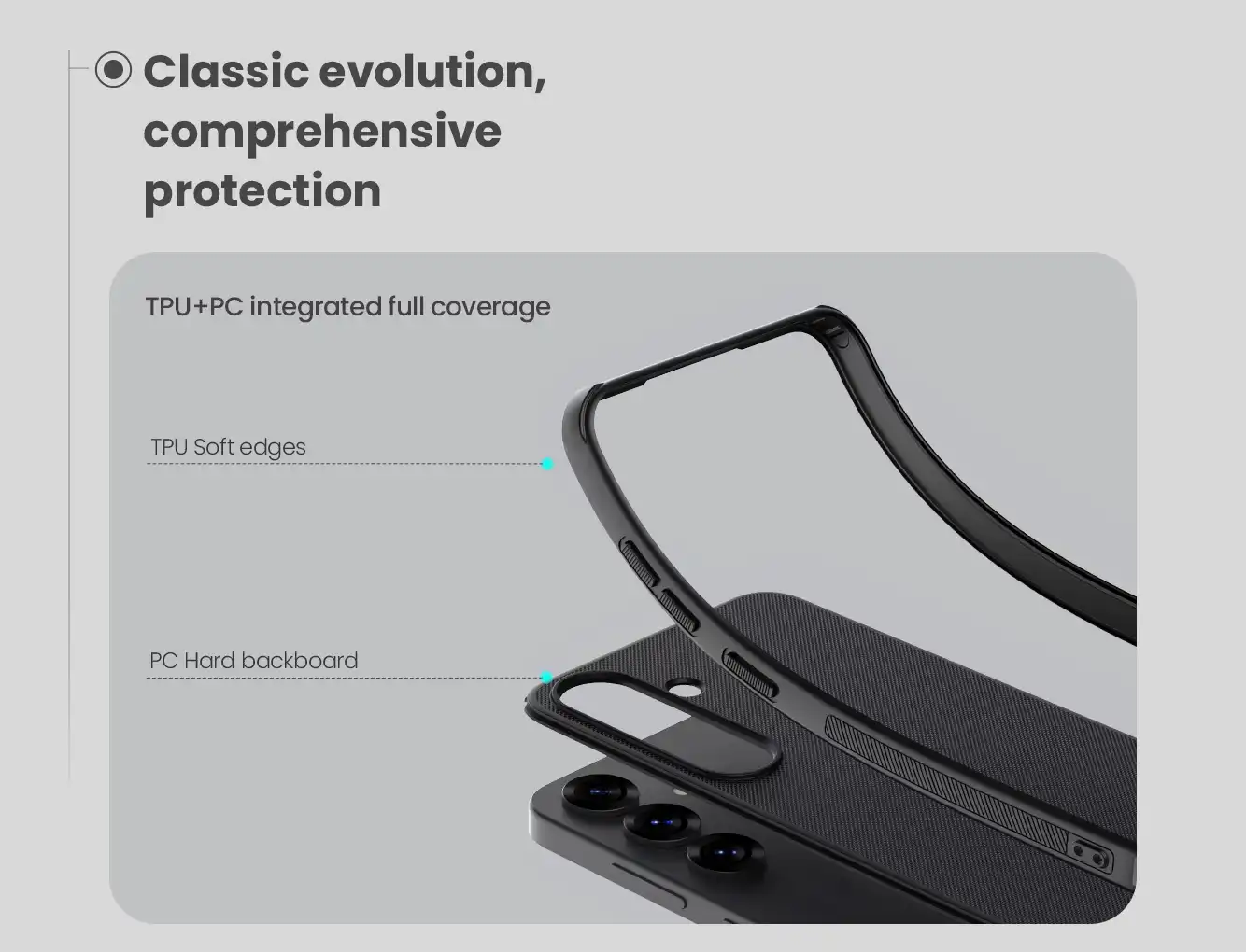 قاب نیلکین سامسونگ Galaxy S25 مدل Super Frosted Shield Pro Magnetic