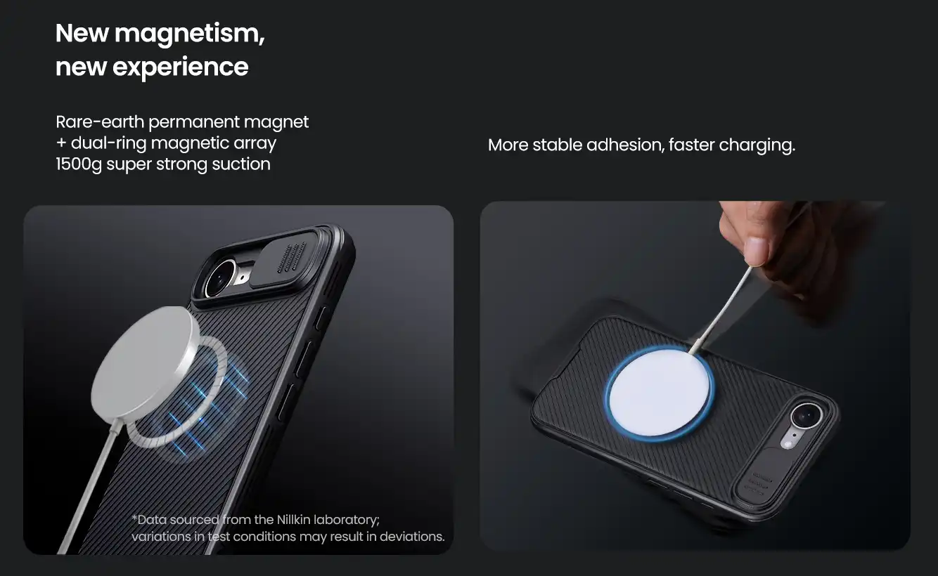 قاب نیلکین آیفون iPhone 16e مدل CamShield Pro Magnetic