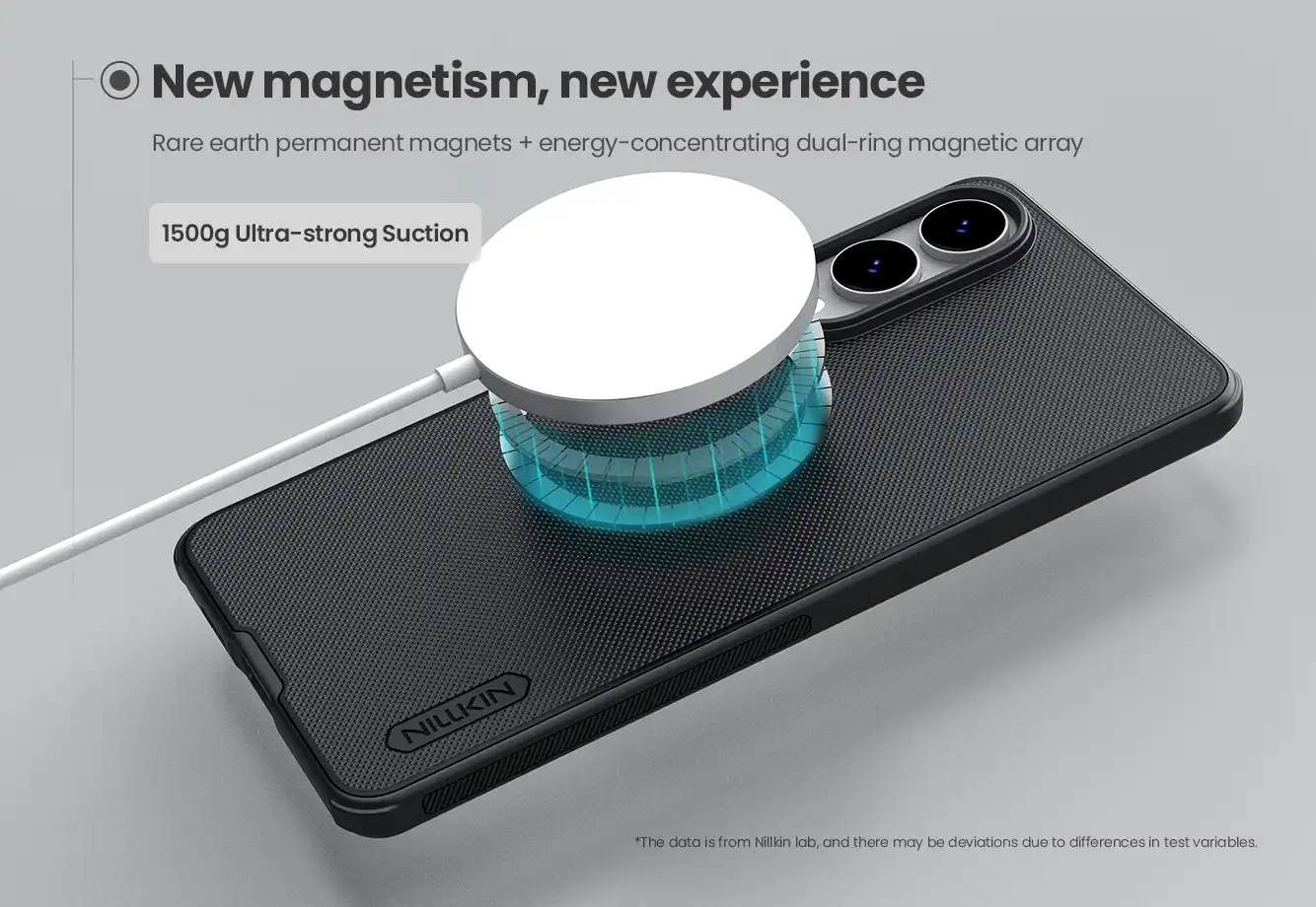قاب نیلکین سامسونگ Galaxy S25 Edge مدل Super Frosted Shield Pro Magnetic