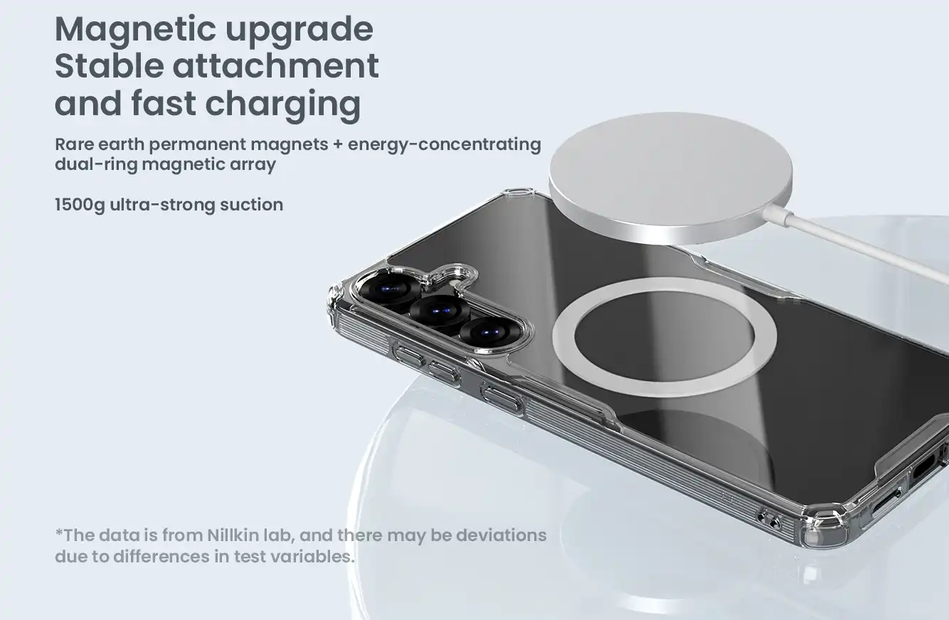 قاب نیلکین سامسونگ Samsung Galaxy S25 مدل Nature TPU Pro Magnetic