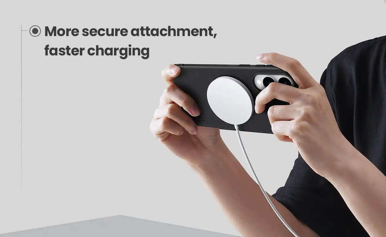 قاب نیلکین سامسونگ Galaxy S25 Edge مدل Super Frosted Shield Pro Magnetic