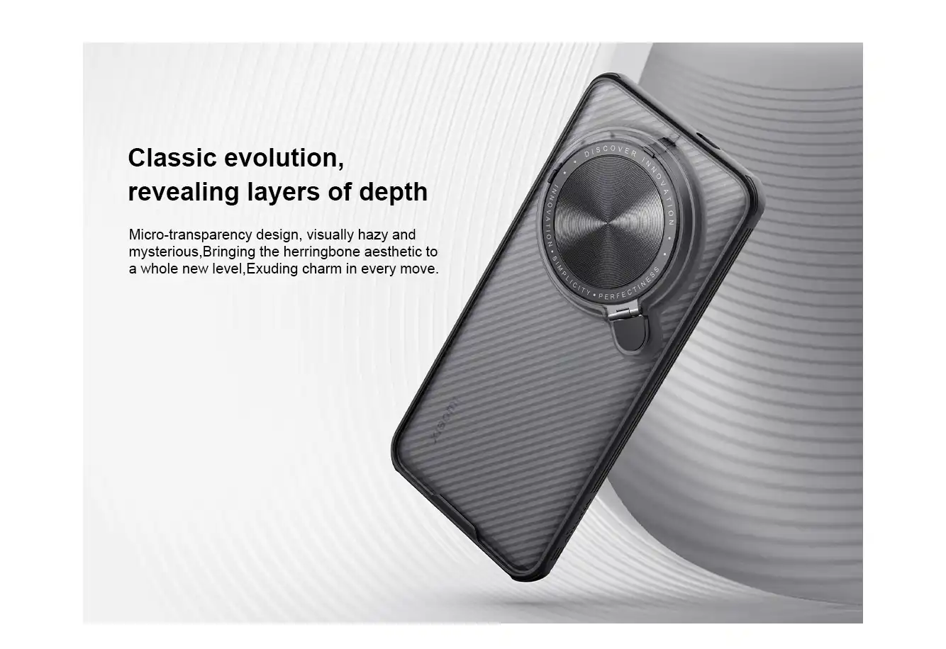 قاب نیلکین شیائومی Xiaomi 14 Ultra مدل CamShield Prop Clear Version