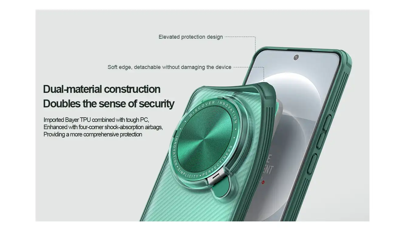 قاب نیلکین شیائومی Xiaomi 14 Ultra مدل CamShield Prop Clear Version