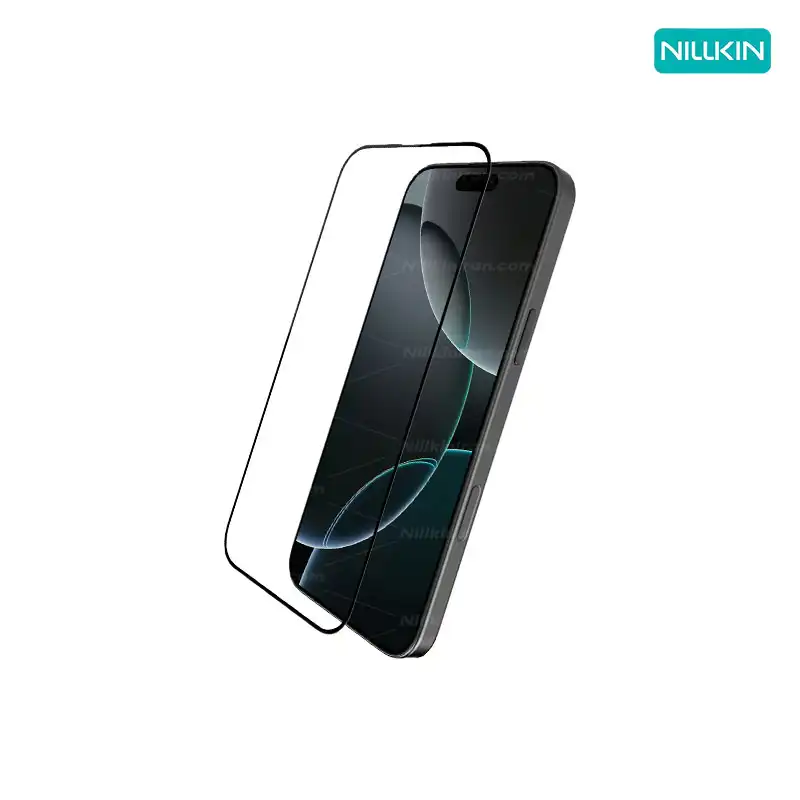 گلس نیلکین آیفون iPhone 16 Pro Max مدل 3D CP+MAX