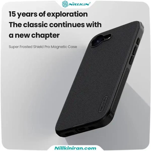 قاب نیلکین آیفون iPhone 16e مدل Super Frosted Shield Pro Magnetic