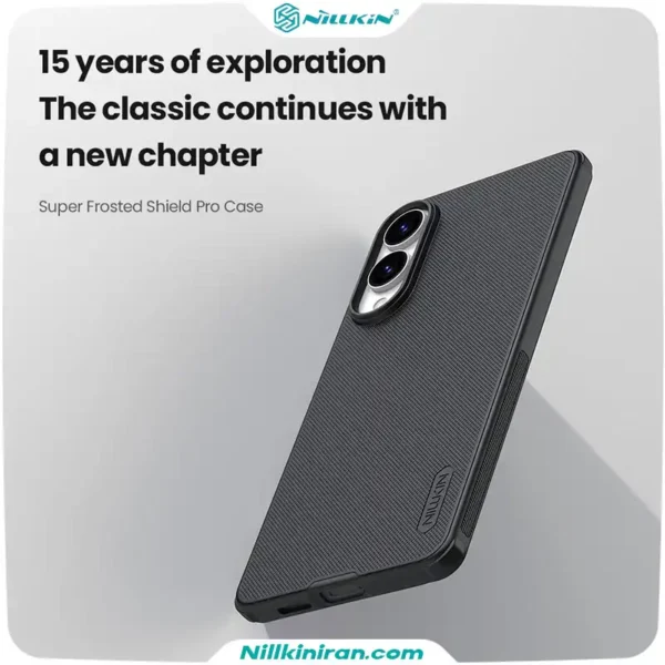 قاب نیلکین سامسونگ Samsung Galaxy S25 Edge مدل Super Frosted Shield Pro