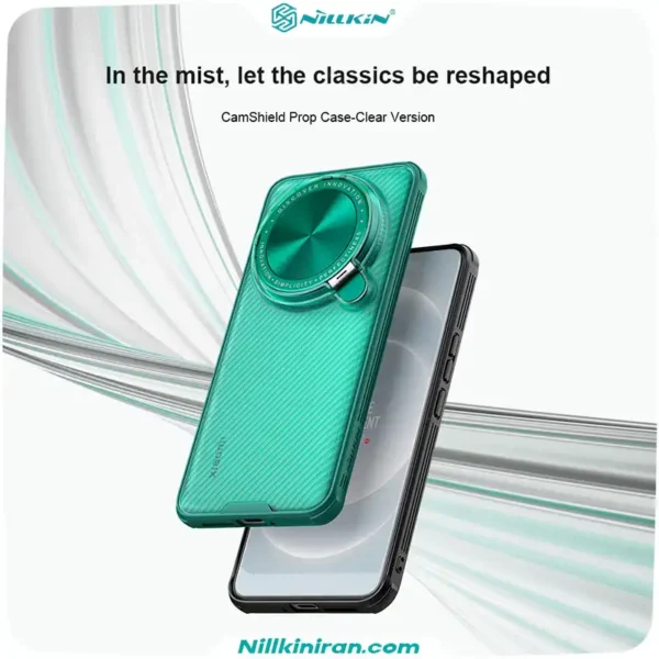 قاب نیلکین شیائومی Xiaomi 14 Ultra مدل CamShield Prop Clear Version