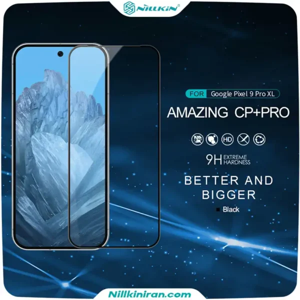 گلس نیلکین گوگل پیکسل Google Pixel 9 Pro XL مدل CP+ Pro tempered glass