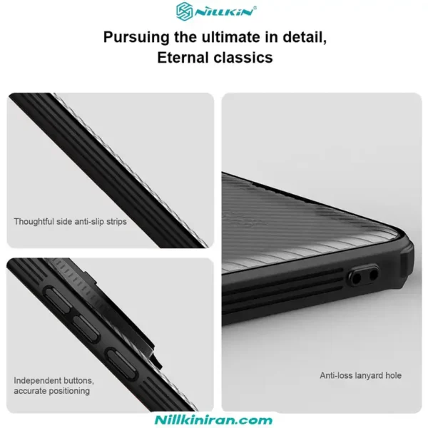 قاب نیلکین One Plus 13 مدل Camshield Prop Magnetic Clear version