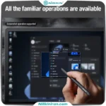 قلم لمسی نیلکین مدل iSketch S3 Adjustable Capacitive Stylus برای Samsung Tablet