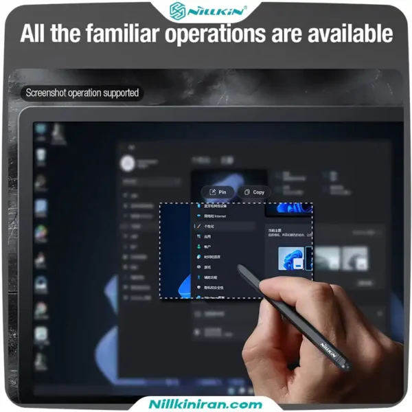 قلم لمسی نیلکین مدل iSketch S3 Adjustable Capacitive Stylus برای Samsung Tablet