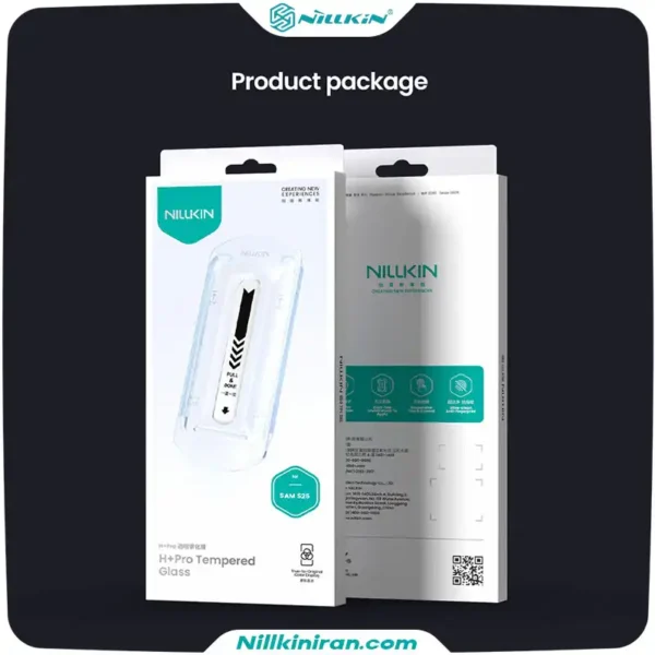 گلس نیلکین سامسونگ Samsung Galaxy S25 مدل H+ Pro tempered glass