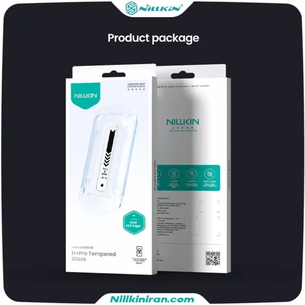 گلس نیلکین سامسونگ Samsung Galaxy S25 Edge مدل H+ Pro tempered glass