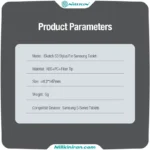 قلم لمسی نیلکین مدل iSketch S3 Adjustable Capacitive Stylus برای Samsung Tablet