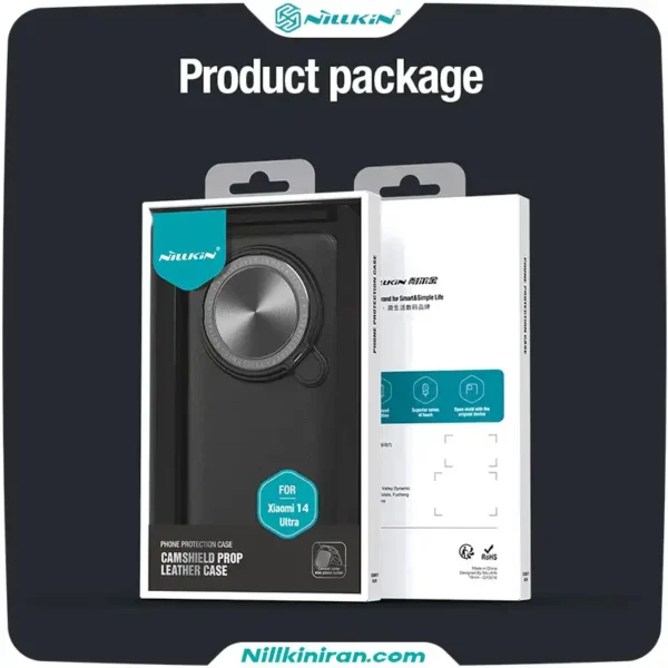 قاب نیلکین شیائومی Xiaomi 14 Ultra مدل Camshield Prop Leather
