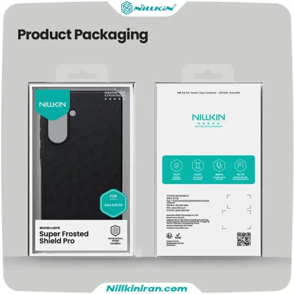 قاب نیلکین سامسونگ Samsung Galaxy A36 5G مدل Super Frosted Shield Pro